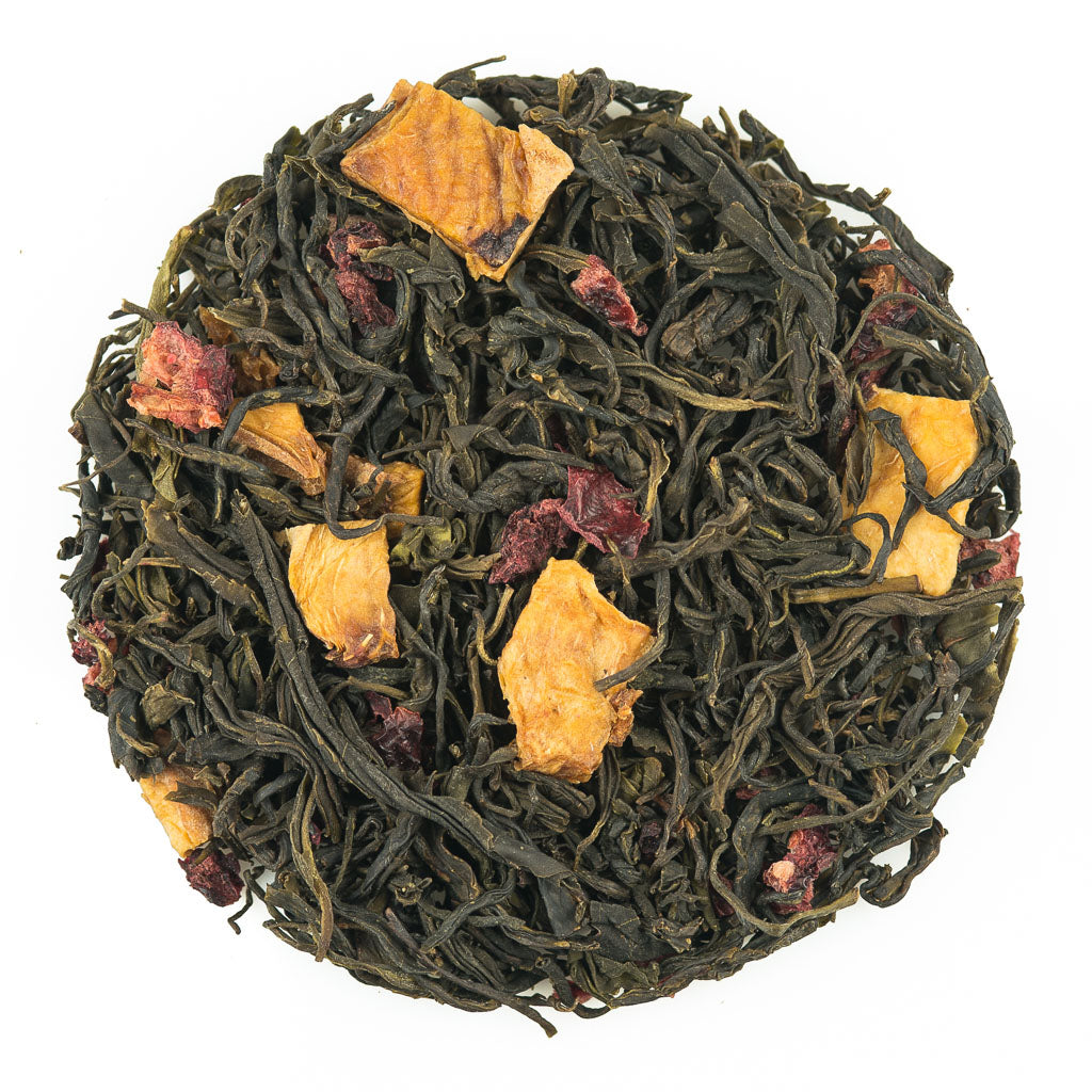 Cranberry Peach Green | Organic Green Tea | Organic Origins Tea